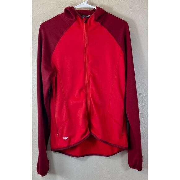NWOT Outdoor Research Full Zip Hooded Rumor Hoodie Active Jacket Women's Large - Picture 2 of 11